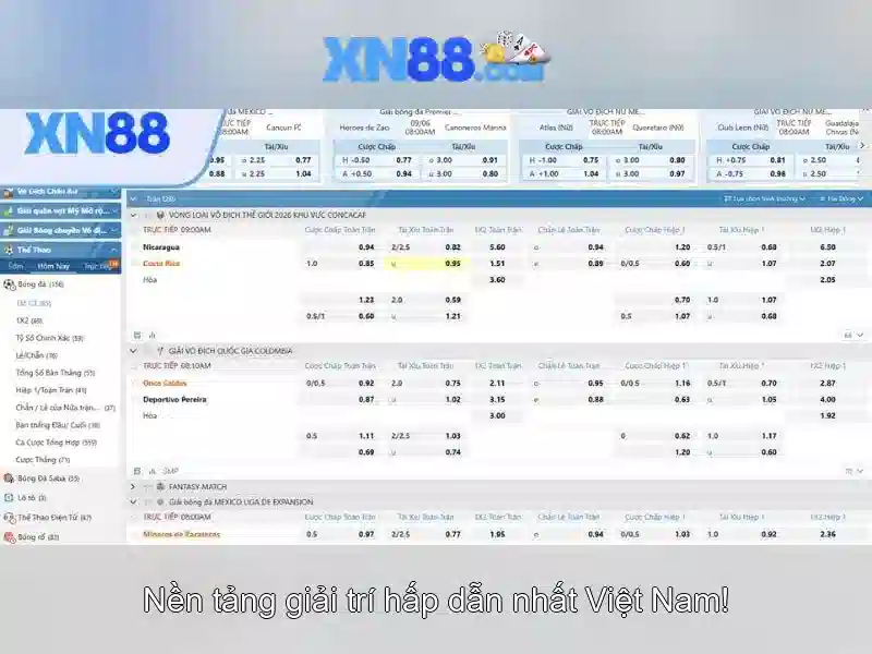 Trò chơi và thể thao tại XN88