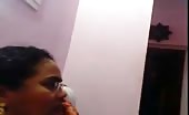 South Indian sucking dick in bedroom