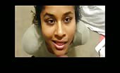 Blowjob session from Indian babe